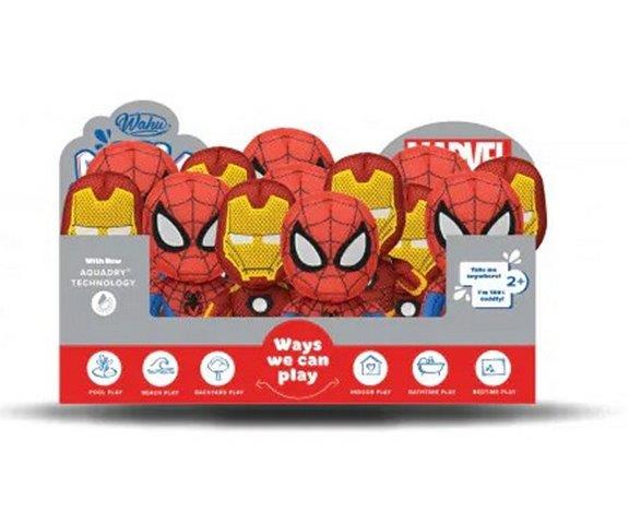 (Mis 1) MARVEL Aqua Pals (Iron Man – Spiderman) 23cm In display da 12pz 2ass…x12